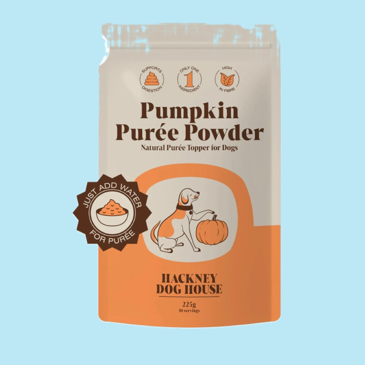 Pumpkin purée powder