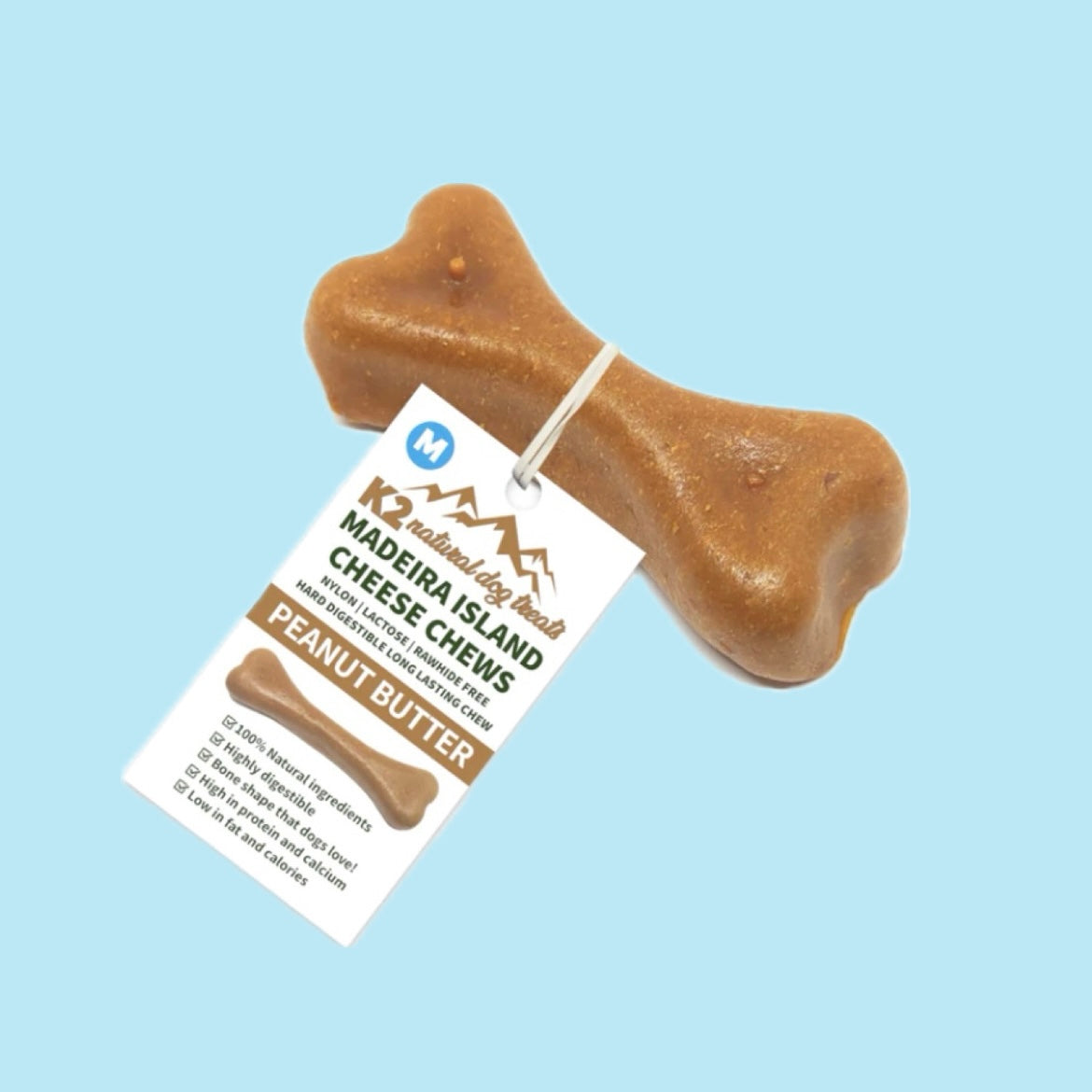 Madeira island cheese chew bone
