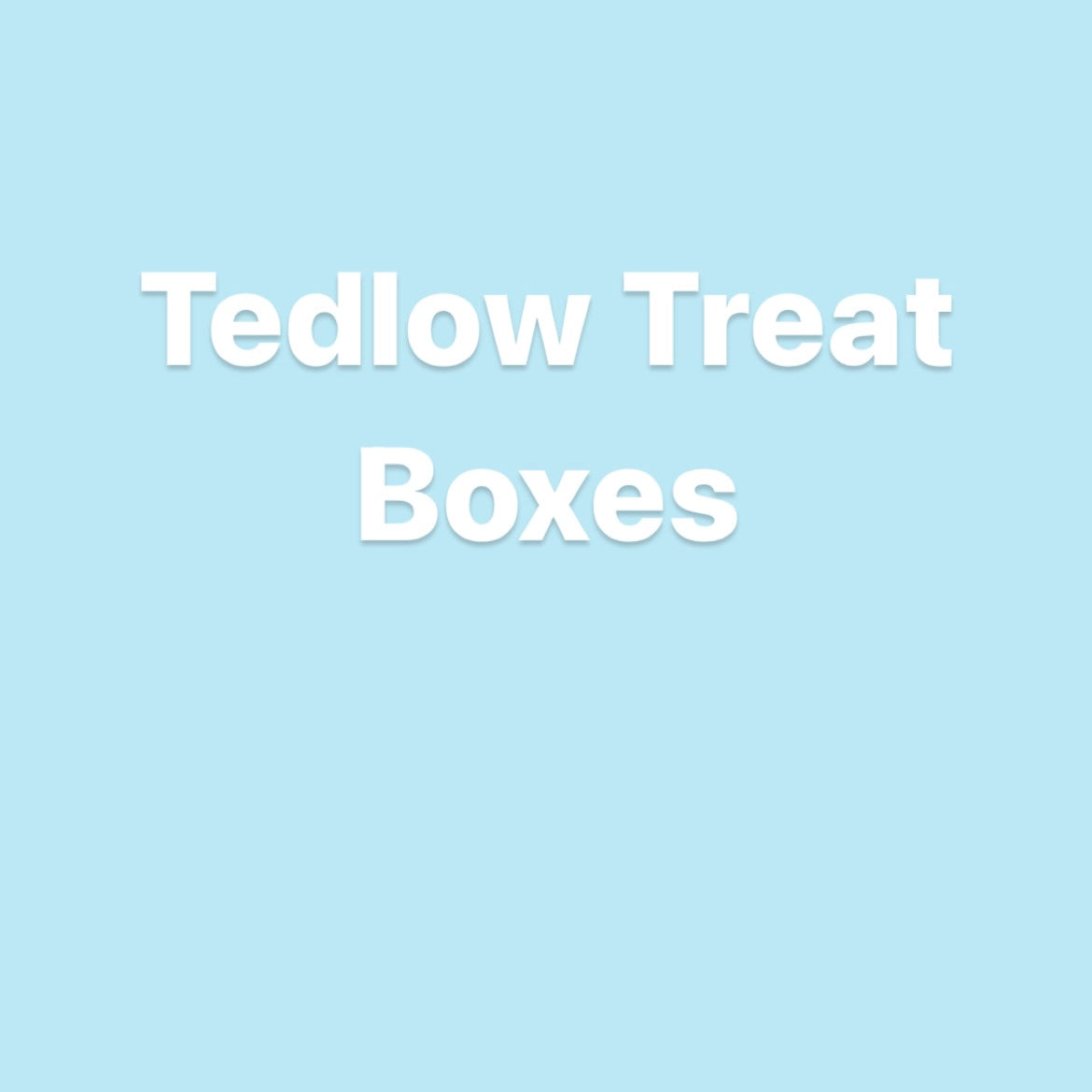 Natural treat boxes