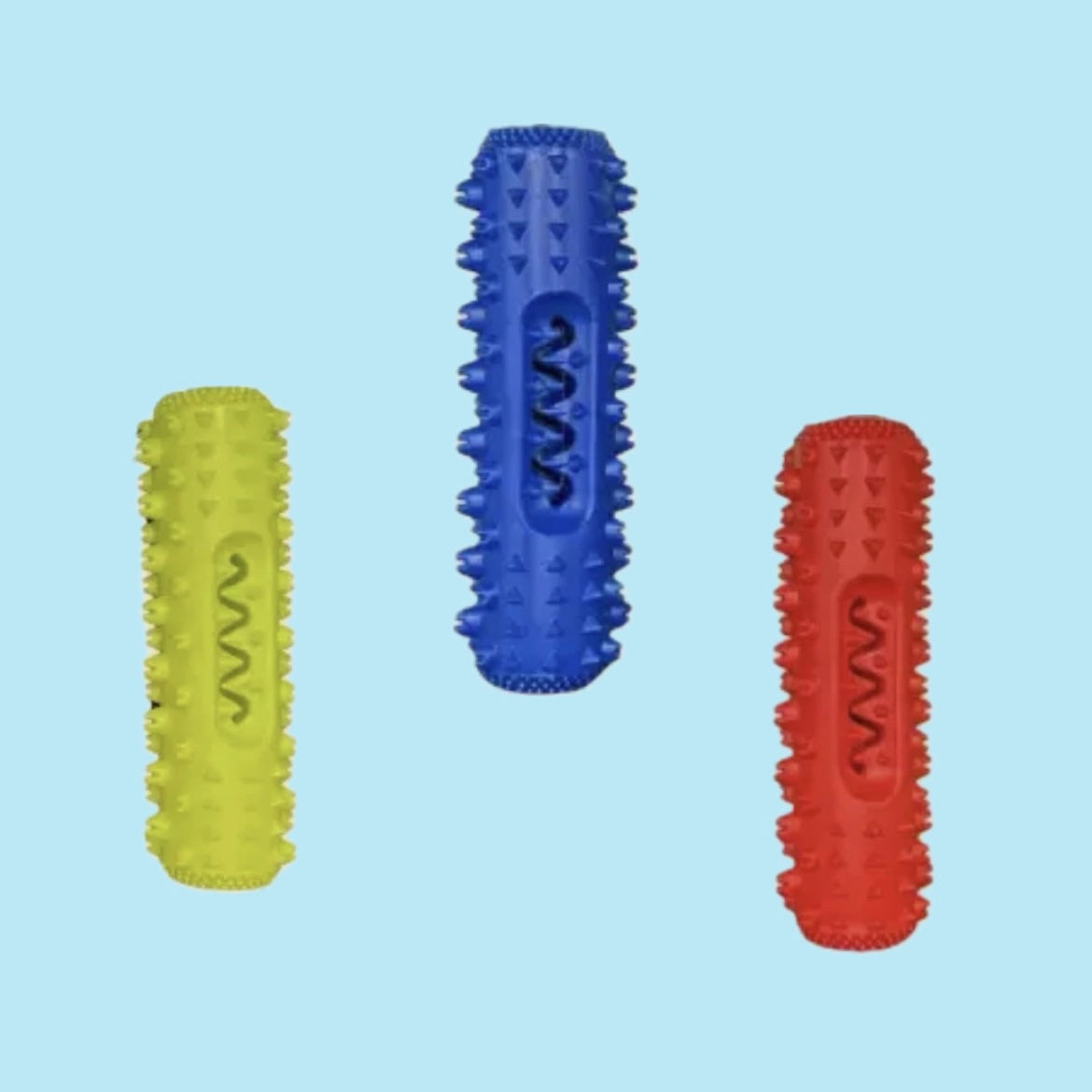 Meaty batton dog toy