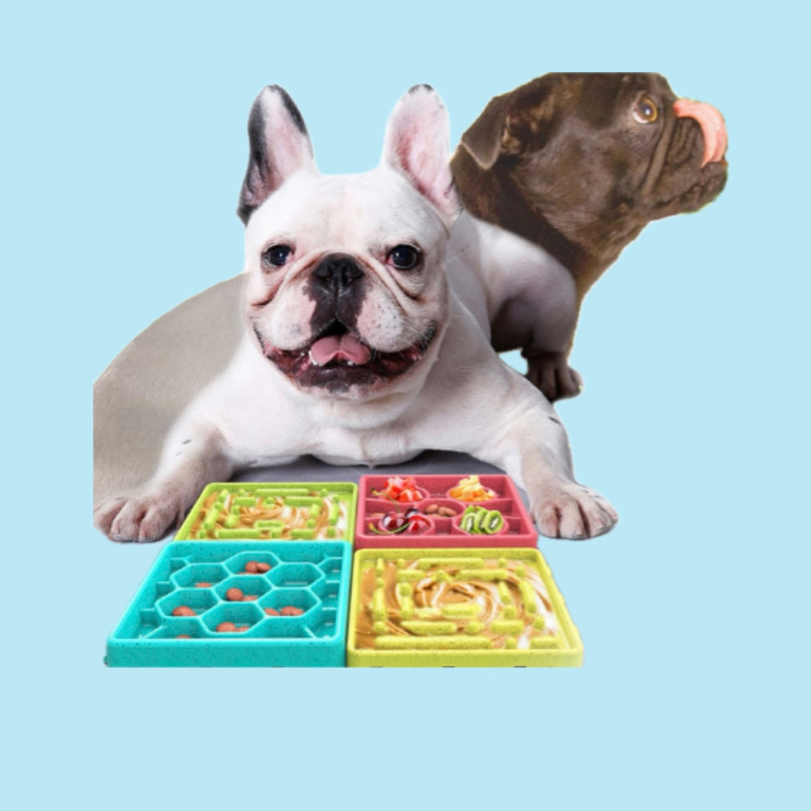 Lick mat/slow feeder