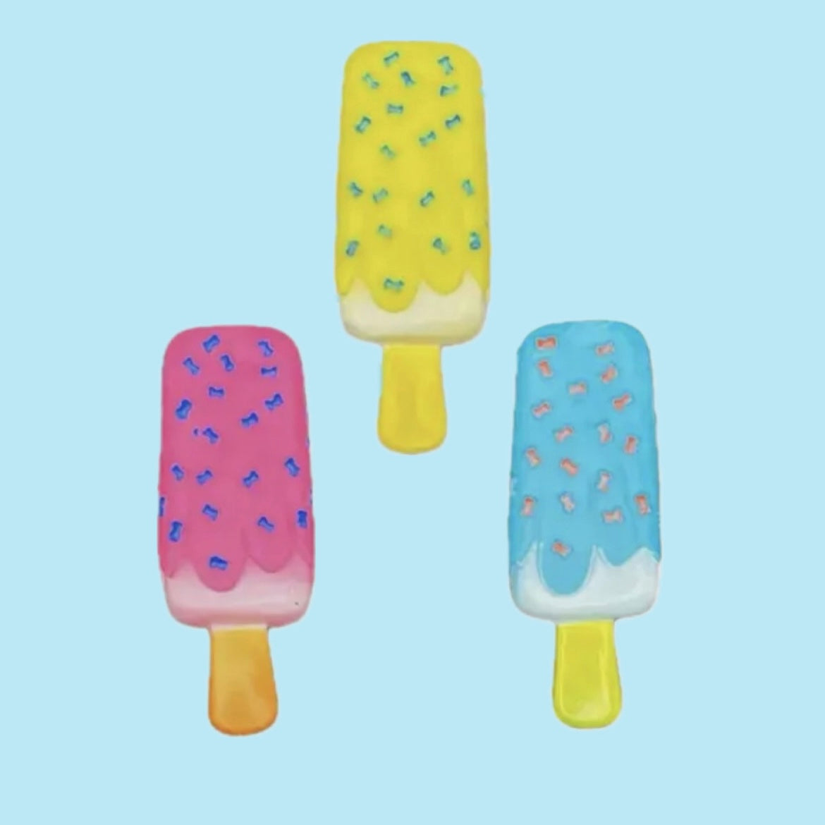 Vinyl squeaky lolly