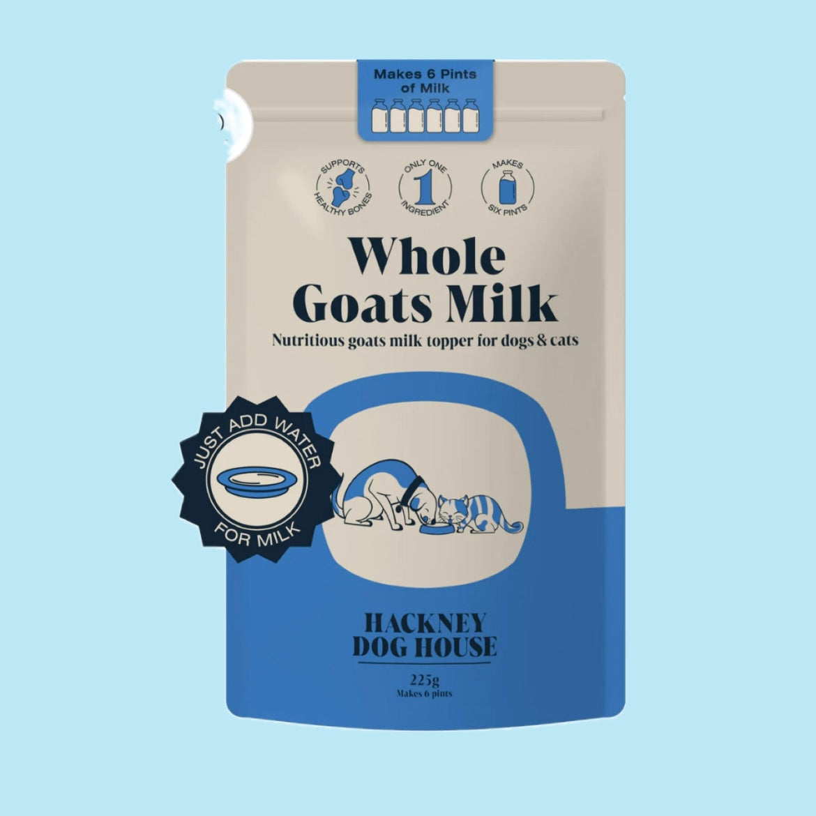 Whole goats milk