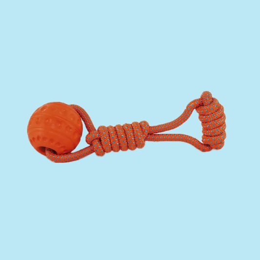 Jawables ball tug toy