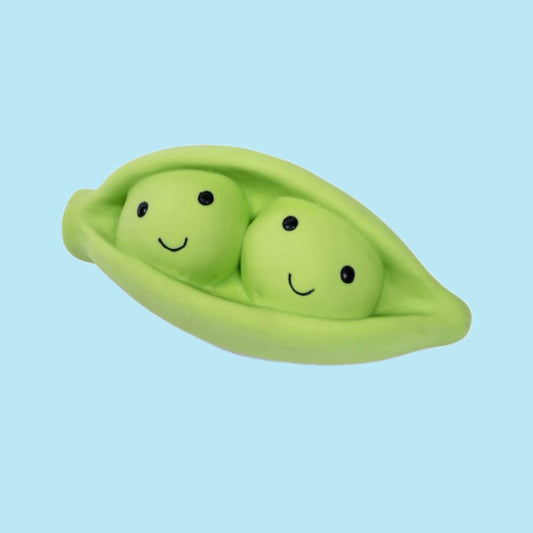 Two peas in a pod food face toy