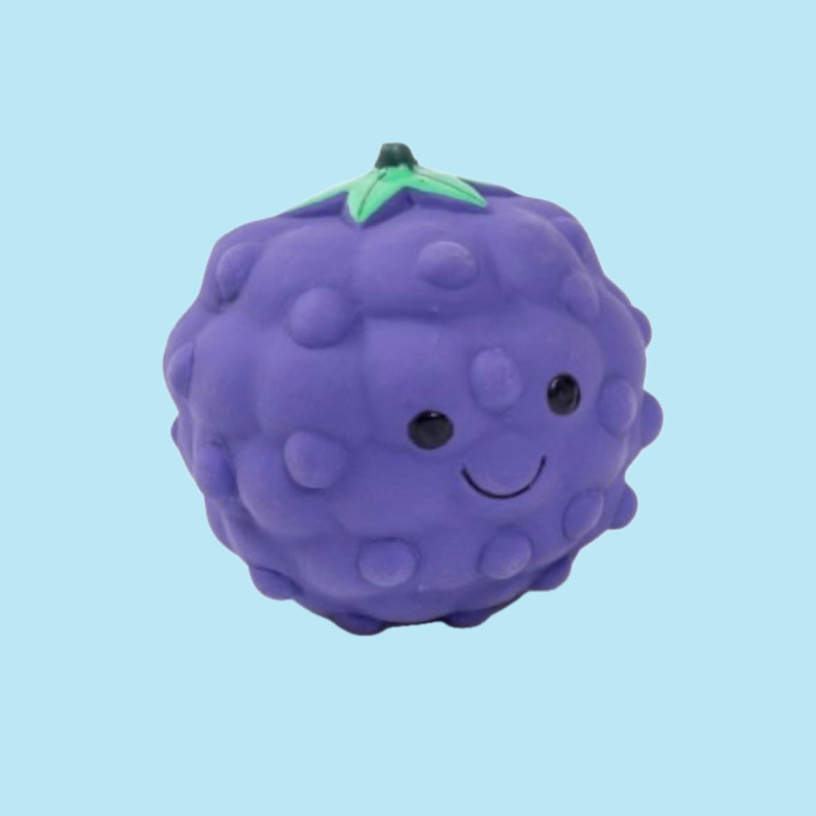 Large blackberry food face toy