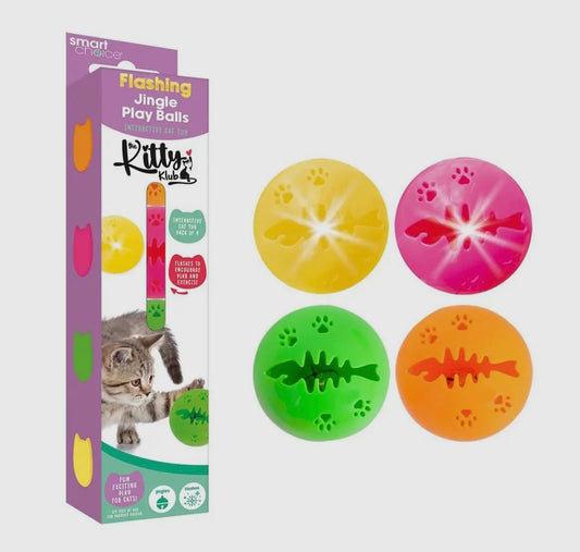 Interactive balls for cats
