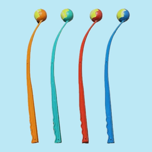 Large ball launcher