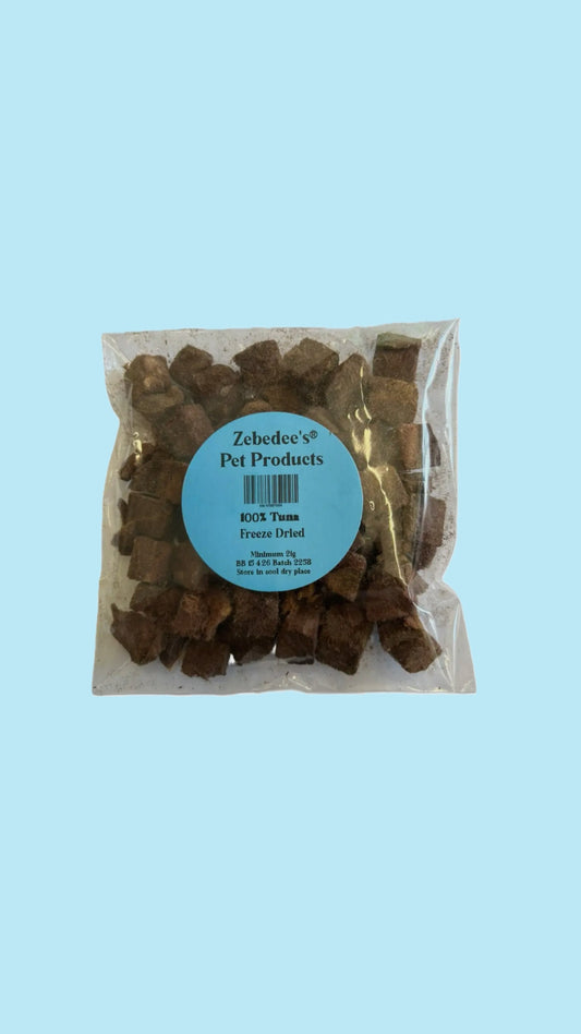 Freeze dried tuna